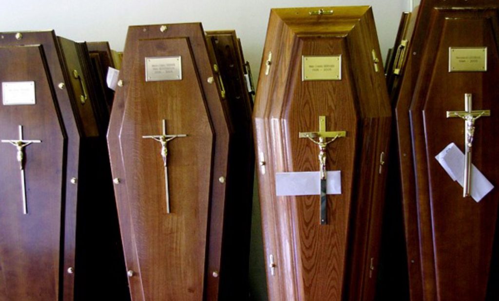 rental coffin